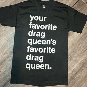4/20 🛍️ Sasha Colby - Rupaul Drag Race - Drag Con black T-shirt, size Small